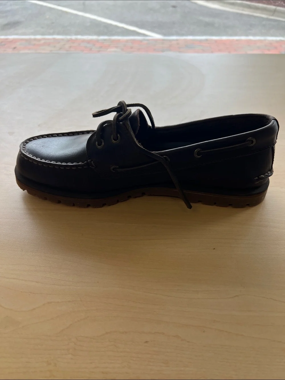 Sperry Brown Leather Moccasin-Style Boat Shoes